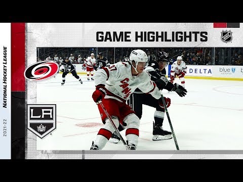 Carolina Hurricanes vs Los Angeles Kings | November 20, 2021 | Game Highlights | NHL Regular Season