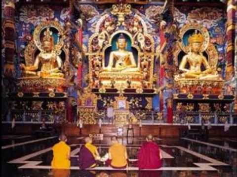 tibetan monks and nuns gyume monastry