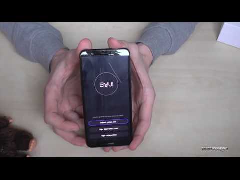 Huawei P smart: How to make a factory data reset (hardreset) with the buttons?