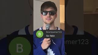 I Wrote A Song Using Mean Comments #shorts