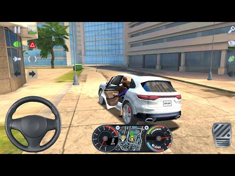 Taxi sim Ovilex | Porsche Cayenne Uber driver in Miami - Android gameplay