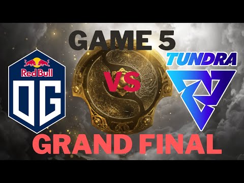 EN TI10 | EU Qualifiers | OG vs tundra | Game 5 | Grand Final | Bo5