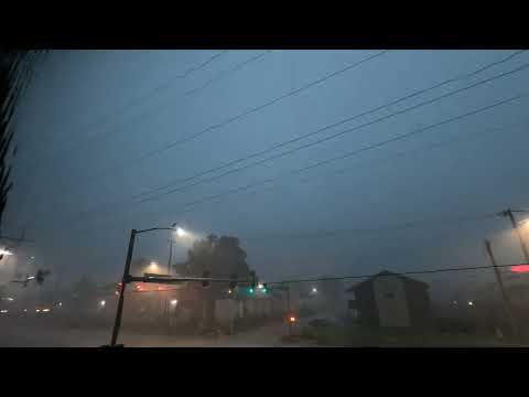 Time-Lapse Thunderstorm Over Norman, Oklahoma | Dramatic Skies, Lightning & Storm Movement