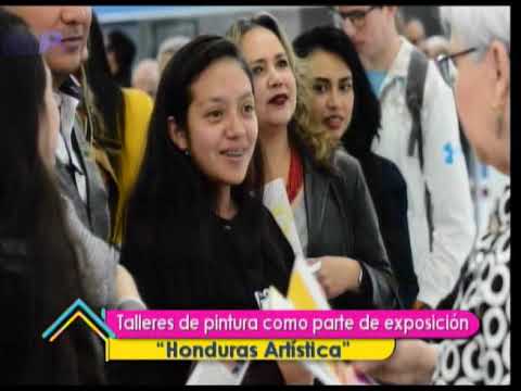 Ser Mejores: Talleres de pintura como parte de exposición Honduras Artística