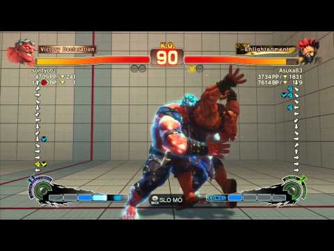 SSF4 AE 2012: Wildcat815/sontyotu (Hakan) vs Asuka83 (Akuma) - Xbox Live Ranked Match