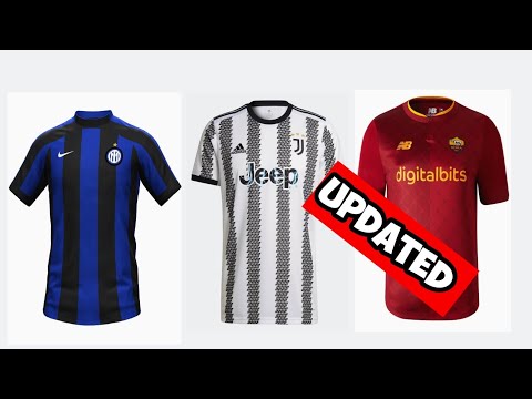 All Serie A, HOME 2022/23 Kits