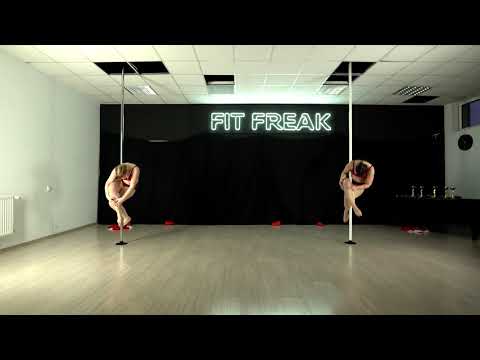 I Wewnętrzne Zawody Fitfreak Studio 2021- Pole Dance Double Karolina i Patrycja III miejsce