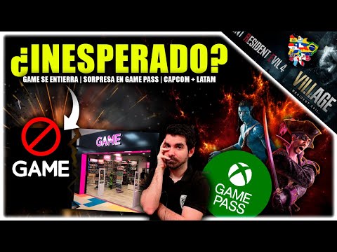 🎮 SURPRISE on Game Pass | GAME stores are CLOSING | Capcom + Latin American Dubbing | Xbox PS5 PC...