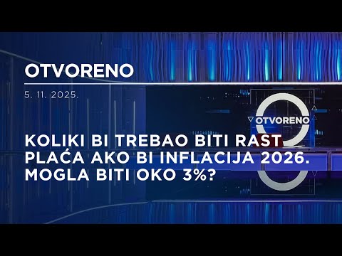 Otvoreno: Koliki bi trebao biti rast plaća ako bi inflacija 2026. mogla biti oko 3%?