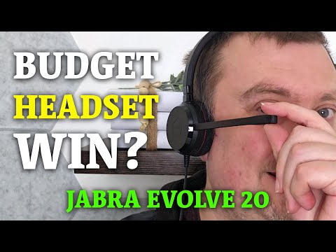 Best Budget Work-From-Home Headset? Jabra Evolve 20 Review (2025)