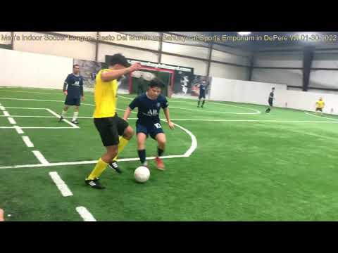 Men’s Indoor Soccer League - Resto Del Mundo vs Sahuayo at Sports Emporium in DePere WI 01-30-2022