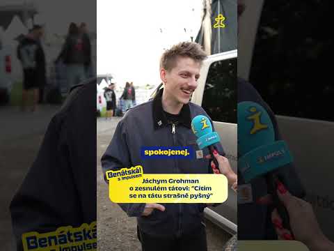 Jáchym Grohman o zesnulém tátovi: “Cítím  se na tátu strašně pyšný” 💛