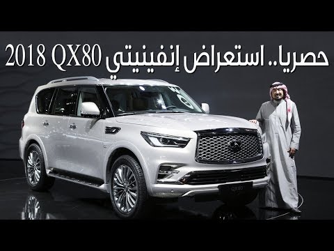 حصريا..استعراض إنفينيتي QX80 موديل 2018 الجديدة كلياً -  بكر أزهر | سعودي أوتو