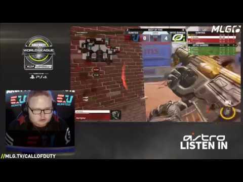 eUnited Listen-In vs OpTic Gaming Powered by Astro Gaming - CWL Global Pro League Stage 2 Playoffs