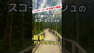 バンクーバーから車で1時間！この夏イチオシの新スポット🌿Squamish Canyon!