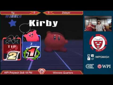 WPI PTS 18 - Tip (G&W) vs ZSlayer (Kirby) - Project M - Winners Quarterfinals