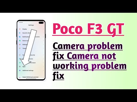 Poco F3 GT Camera problem fix Camera not working problem fix