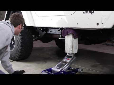 FB23027 & FB23028 TJ Wrangler Rock Sliders Installation Guide