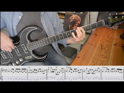 Scott Walker - The Old Man's Back Again as played by Dave Richmond (Bass cover with tabs)