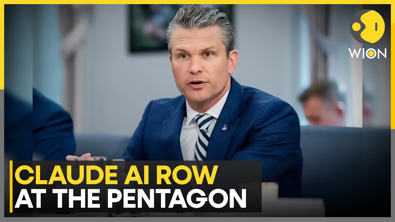 Pentagon, Anthropic in High Stakes AI Talks; Military Use of Claude at Core of Dispute | WION News
