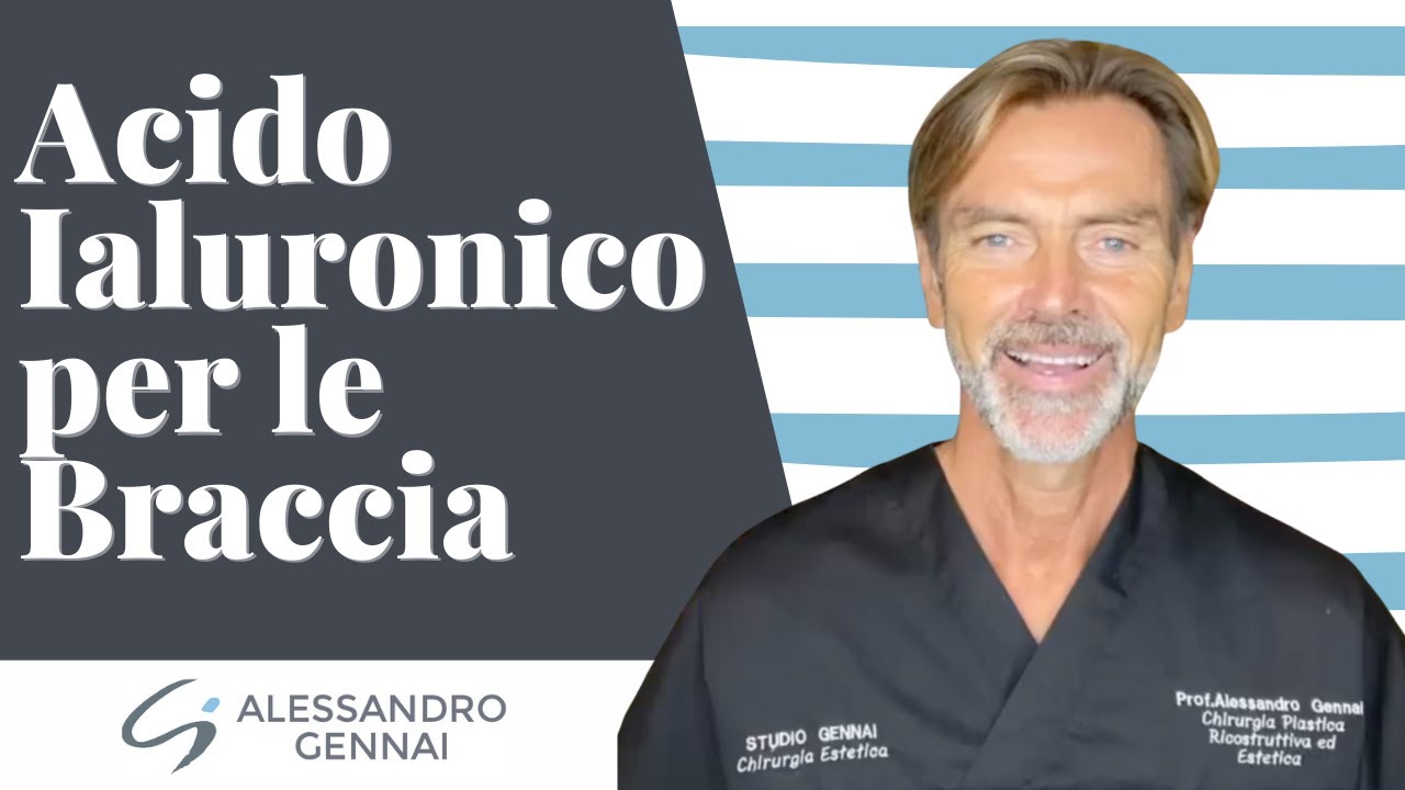 Watch Now Acido Ialuronico per le Braccia - RAI2 - Alessandro Gennai Acido Ialuronico per le Braccia - RAI2 - Alessandro Gennai