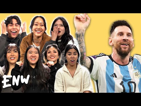 Asians React to Lionel Messi For The First Time!