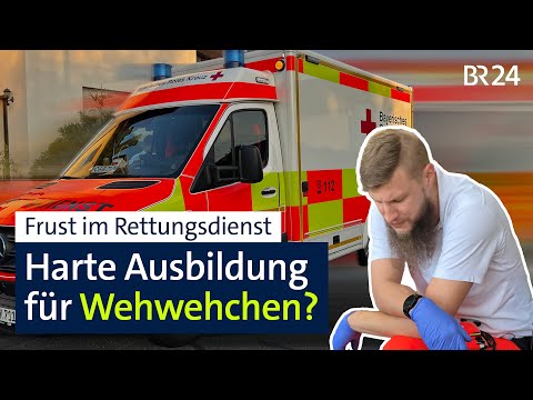 Notfallsanitäter: Staatsexamen - und dann nur kleine Blessuren versorgen? I BR24 vor Ort