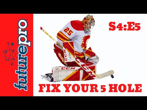 S4:E5 FIX YOUR 5 HOLE | ON ICE TECHNICAL WORK AND 5 GREAT EXERCISES IN THE GYM TO FIX THE LEAKS