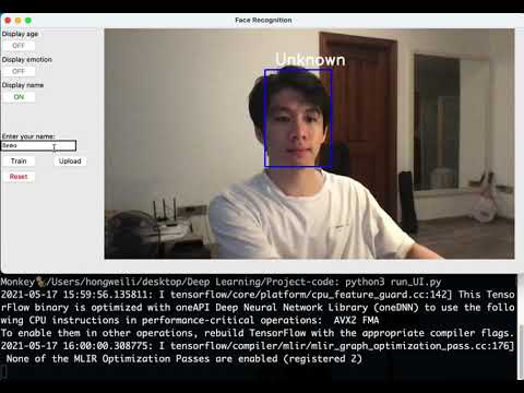 GitHub - mamicro-li/DeepLearing-Project: Face feature recognition and ...