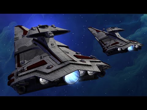 Galactic Empire vs New Republic - Star Wars: Empire At War Remake NPC Battle