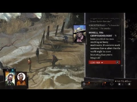 Let's Play Disco Elysium, Part 24: Snow and Sandcastles.