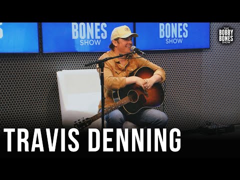 Travis Denning Plays Iconic Guitar Riffs & Talks Writing Songs For Morgan Wallen