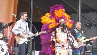Voice Of The Wetlands Allstars w/ Big Chief Monk Boudreaux  Hold 'Em Joe 5-4-17  Jazz Fest