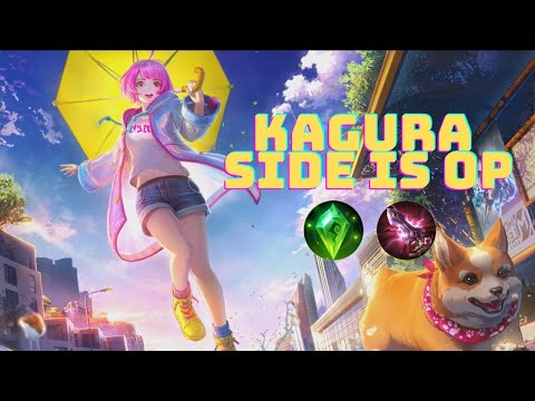 KAGURA SIDE LANE? | KAGURA GAMEPLAY | MOBILE LEGENDS 2021