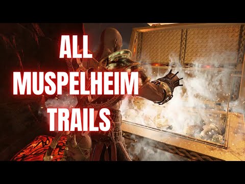ALL MUSPELHEIM TRAILS - GOD OF WAR PC