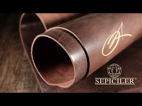 Sepici Leather - Newport Shield Dark Brown 6-7oz Veg Tan