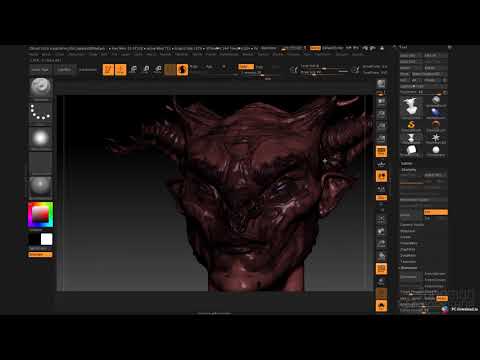 49 | ZBrush 2018 - Введение в Sculptris Pro и Tessimate | Introduction to ZBrush