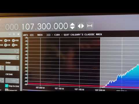 Q107 Calgary Flips to QR Calgary (talk radio) - Jan 9, 2023