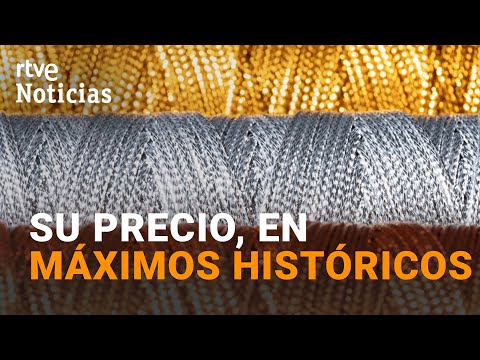 El ORO, la PLATA y el COBRE alcanzan su MÁXIMO VALOR por la INCERTIDUMBRE del MERCADO | RTVE