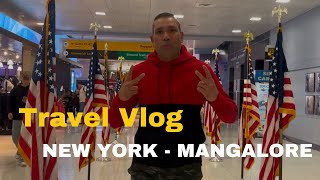Travel Vlog - New York to Mangalore. Please do watch! #travelvlog #qatarairways #emirates #kudla