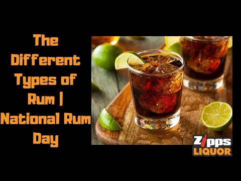The Different Types of Rum | National Rum Day