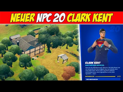 NPC 20 | Clark Kent | Superman | Fortnite | Season 7 Kapitel 2