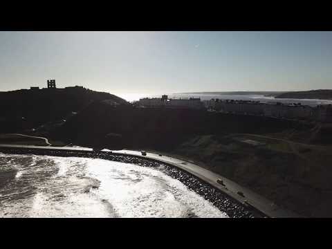 Drone footage of Scarborough North Bay 