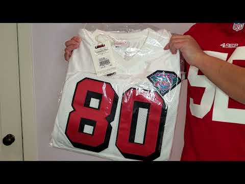 Unboxing Authentic 1994 Jerry Rice 49ers Jersey! Mitchell & Ness with Block/Drop Shadow Numbers!