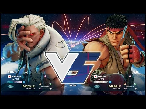 Yukadon (Nash) vs Sasaki (Ryu)：ゆかどん（ナッシュ）vs ささき（リュウ）