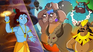 Krishna vs Asuras  Most Powerful Villains Krishna 