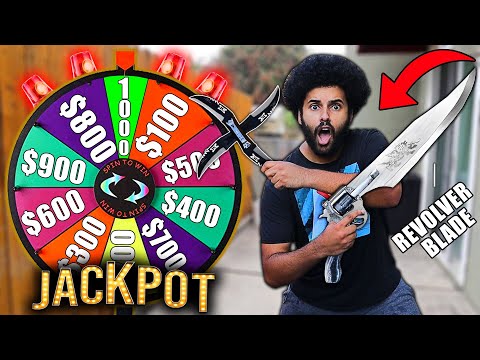 SPIN THE MYSTERY WHEEL, Whatever It Lands On Is Your WEAPONS BUDGET!! *LIVE WEAPON SHOPPING ON WISH*