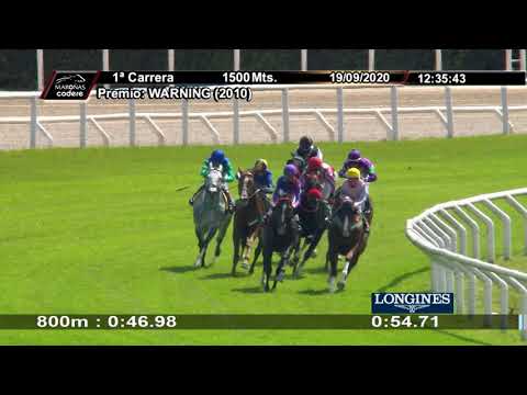 19/09/2020 – Hipodromo Maroñas – Carr 1 – WARNING (2010)