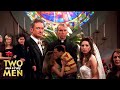 Alan And Chalie Ruin Judith S Wedding Two And A Half Men