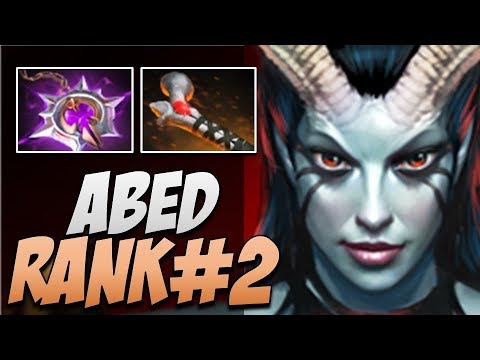Fnatic.Abed QOP - RANK 2 MMR Dota 2 7.22 Gameplay ROAD TO TI11